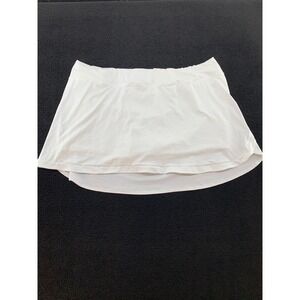 Augusta Sportswear‎ Ladies XL White Moisture Wicking Athletic Tennis Skirt